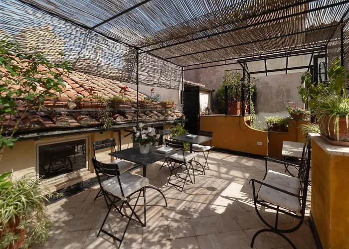 Orange With Bathroom And Shared Terrace Kwatera prywatna Rzym